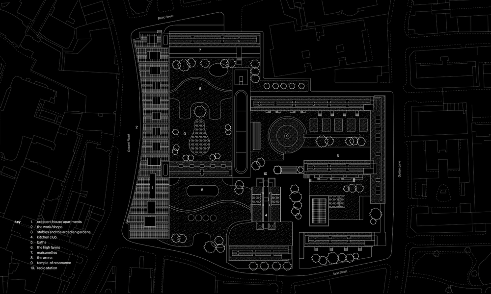 Arcadia: Citadel Plan - Digital drawing
