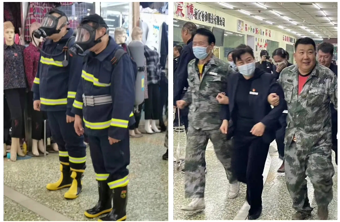 居安思危,防患未“燃”——76net必赢官网商业开展消防应急逃生演练(图3) 居安思危,防患未“燃”——76net必赢官网商业开展消防应急逃生演练(图3)