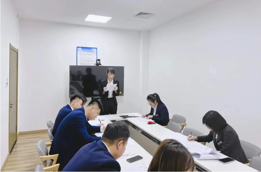 踔厉奋发 笃行不怠——76net必赢官网文化公司召开2021年度在职员工述职测评会议