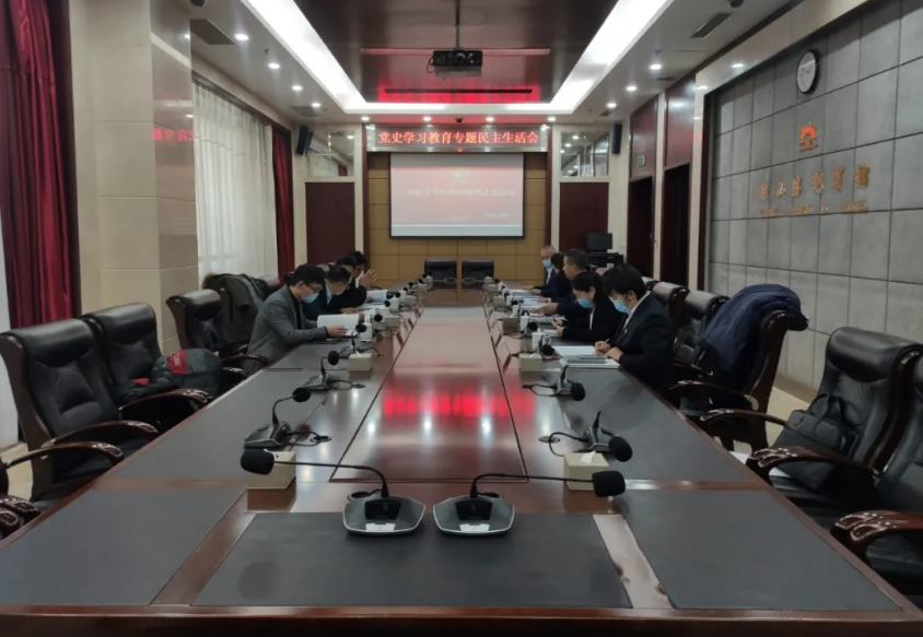 76net必赢官网集团 温泉集团党委班子召开党史学习教育专题民主生活会